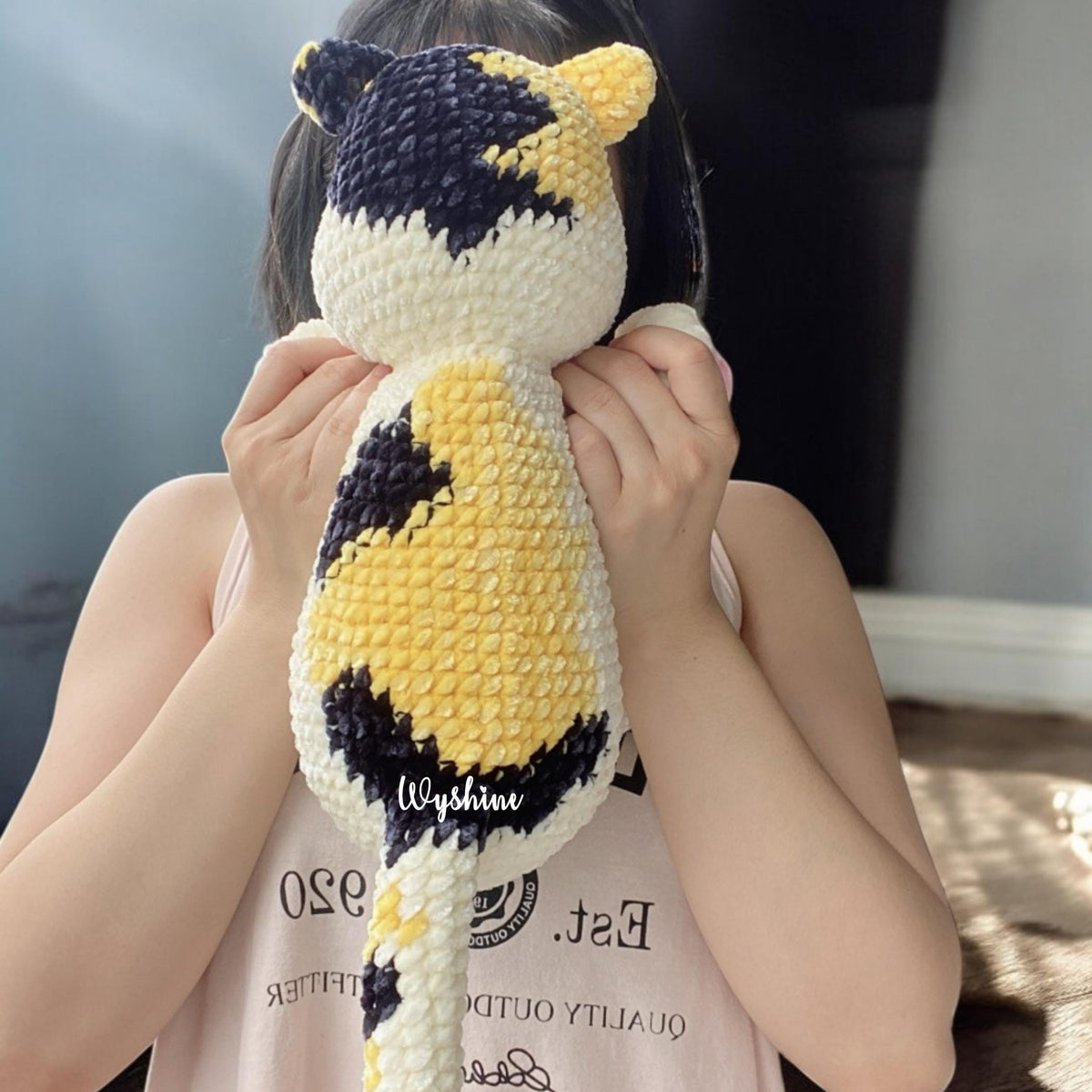 Snuggler Cat Couple Crochet Pattern