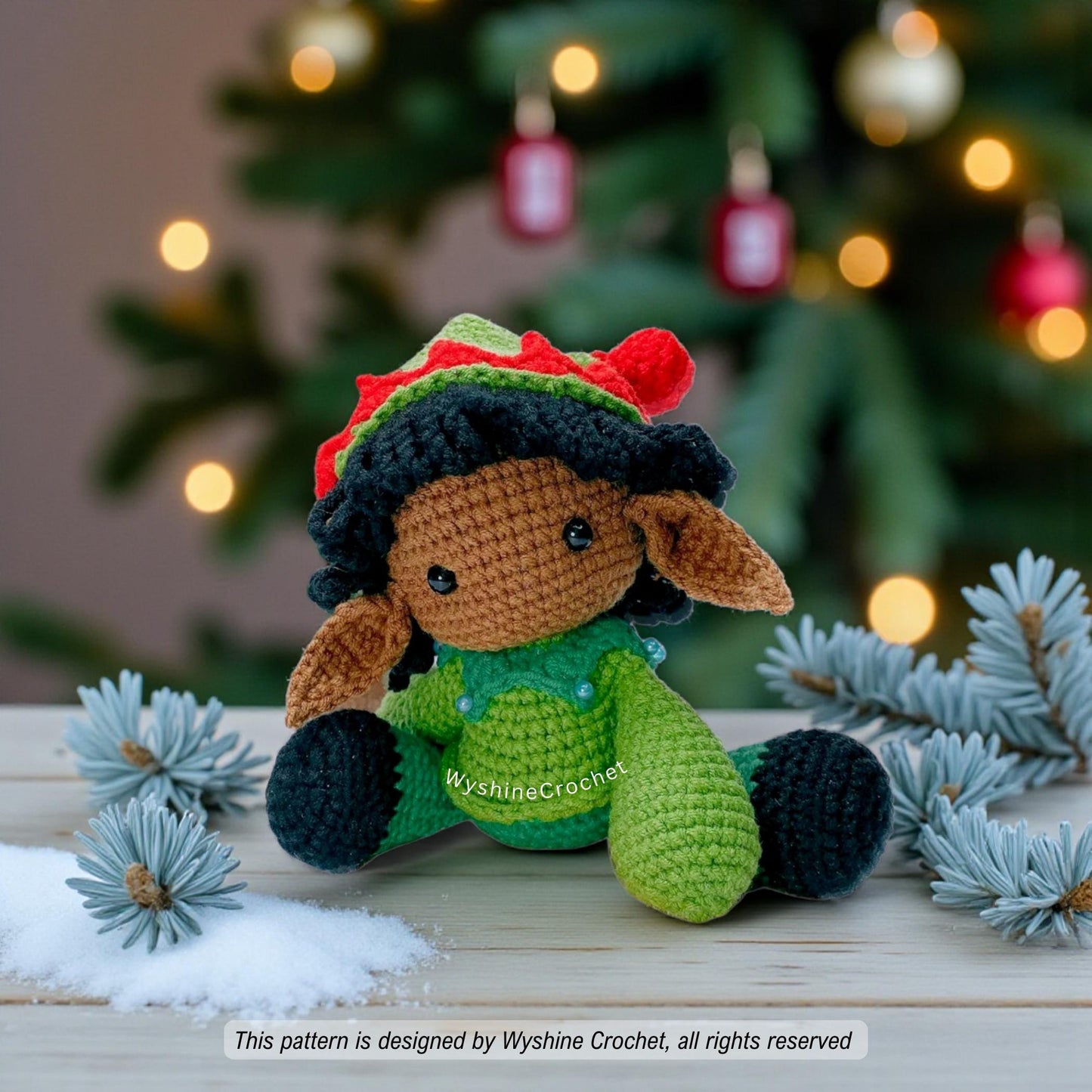 Santa & Elf Ornament Crochet Pattern