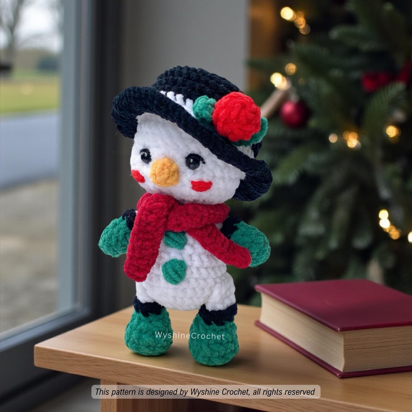 Snowman & Gingerbread Ornament Crochet Pattern