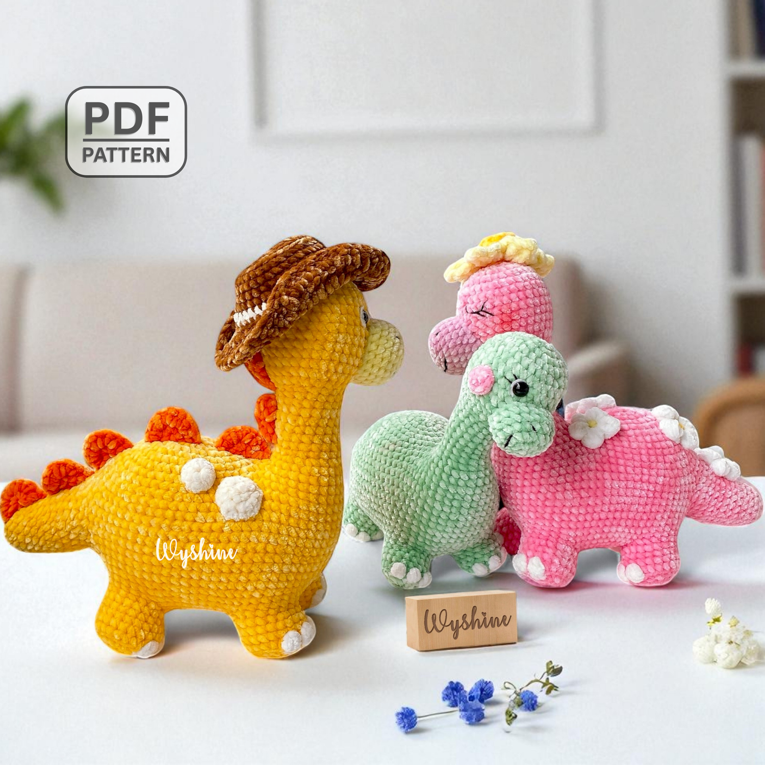 Dinosaur Crochet Patterns