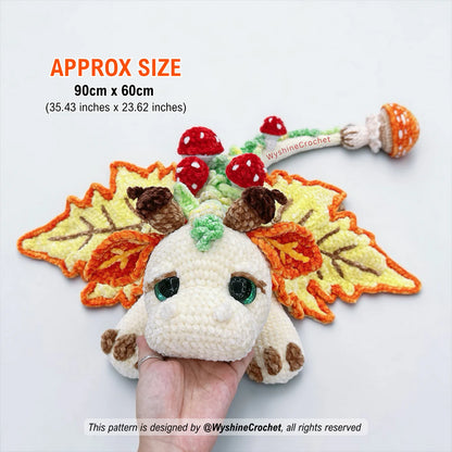 Fall Dragon Crochet Pattern Bundle