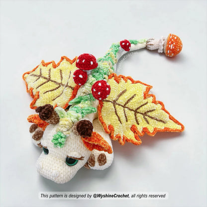 Fall Dragon Crochet Pattern Bundle