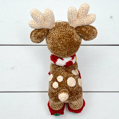 Chestnut Reindeer Crochet Pattern