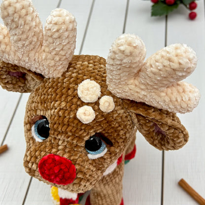 Chestnut Reindeer Crochet Pattern