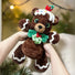 Gingerbread Bear Crochet Pattern