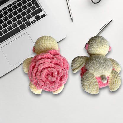 Baby Rose Turtle Crochet Pattern - Crochet Pattern