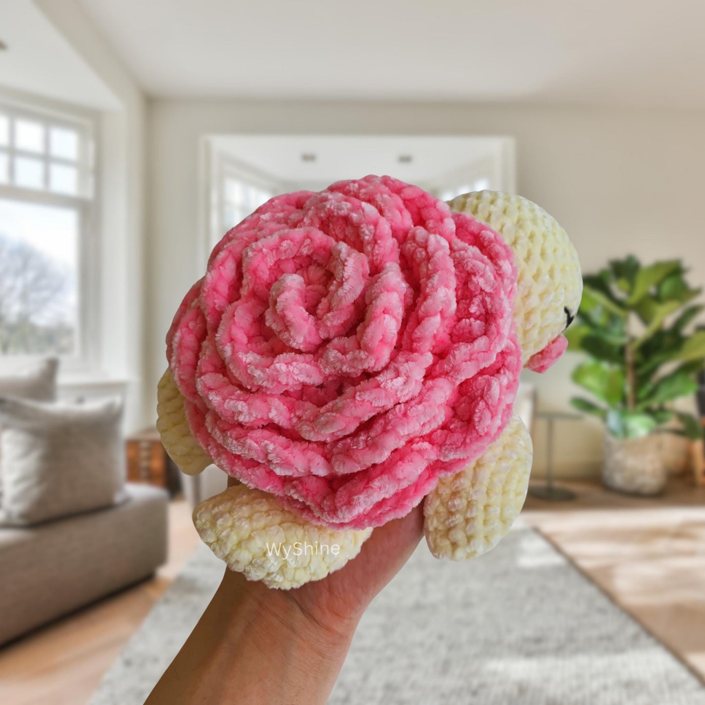 Baby Rose Turtle Crochet Pattern - Crochet Pattern