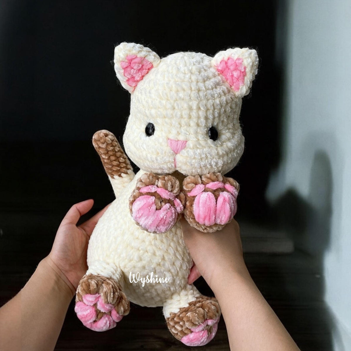 Snuggler Cat Couple Crochet Pattern