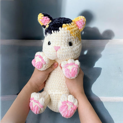 Snuggler Cat Couple Crochet Pattern