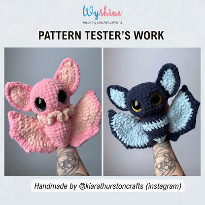 Spooky-Cute Bat Crochet Pattern Trio