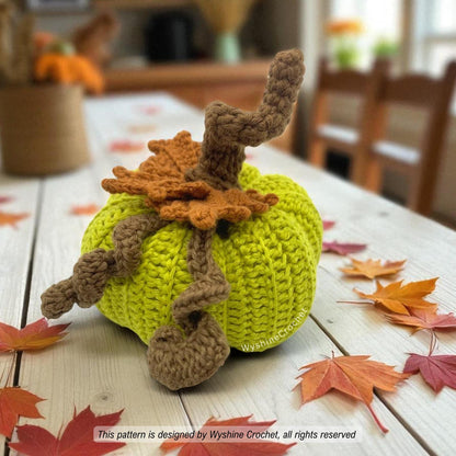 3-in-1 Pumpkin Amigurumi Crochet Pattern Set