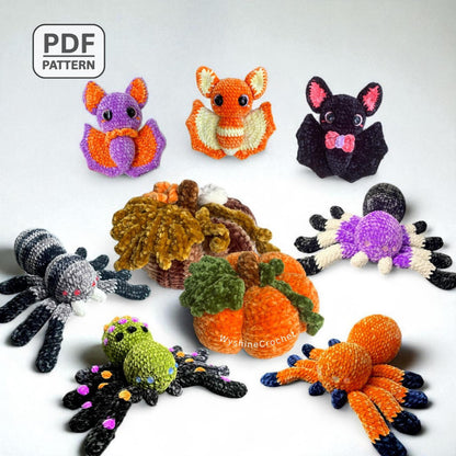 Spooky-Cute Halloween Crochet Pattern Bundle