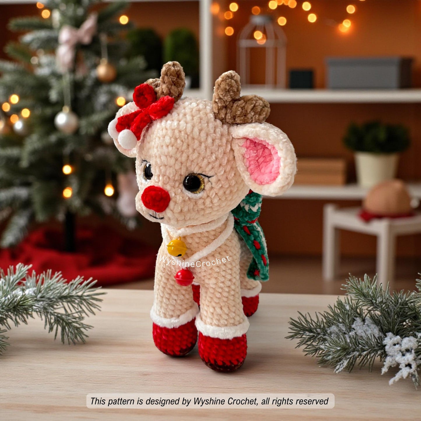 Baby Reindeer Crochet Pattern