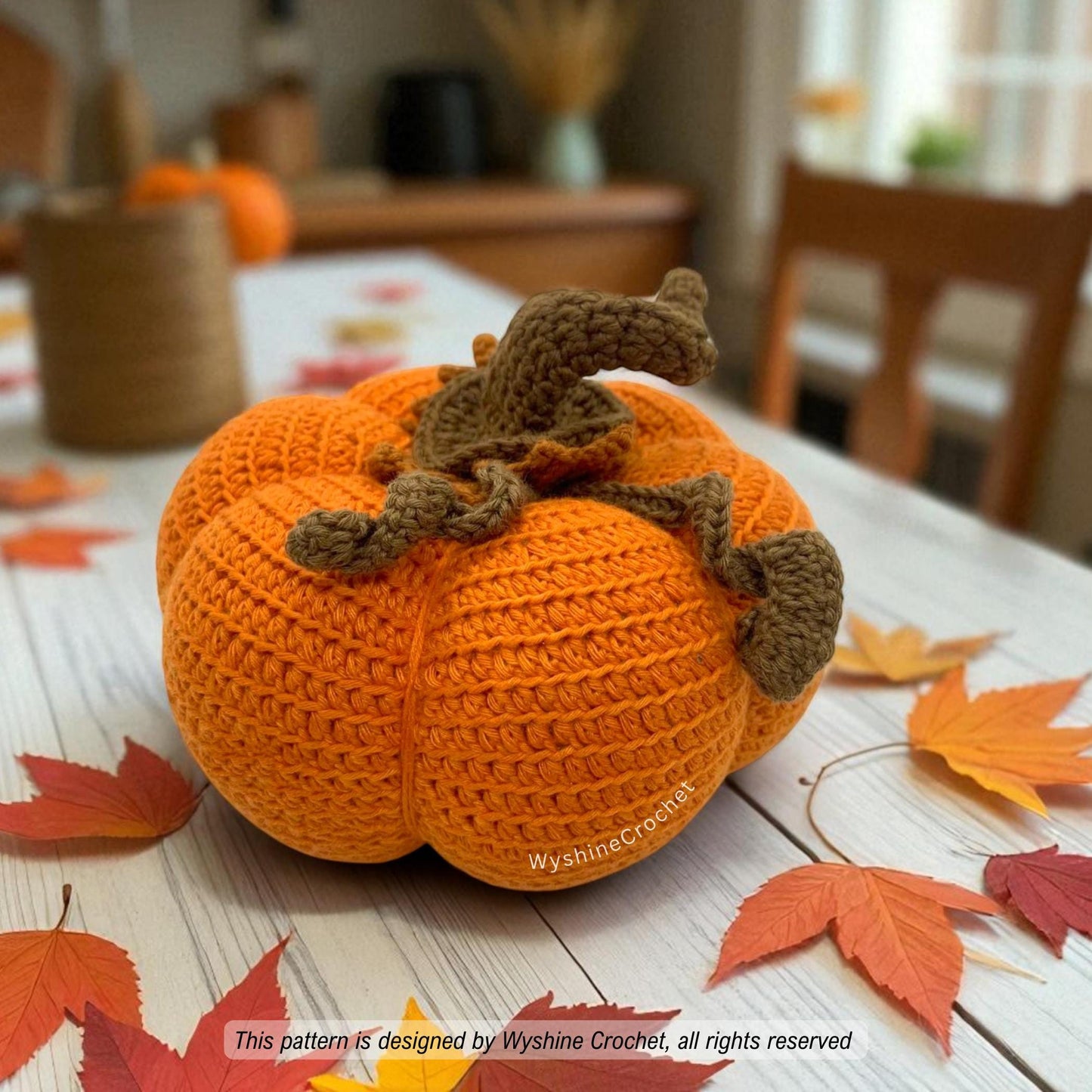 3-in-1 Pumpkin Amigurumi Crochet Pattern Set