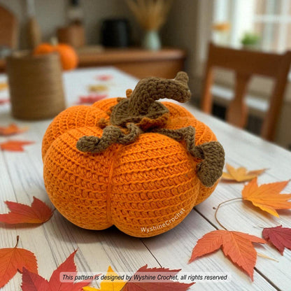 3-in-1 Pumpkin Amigurumi Crochet Pattern Set