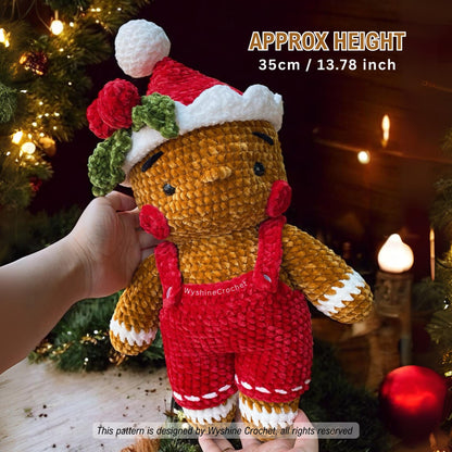 Gingerbread Couple Crochet Pattern