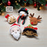 Christmas Ornament Crochet Pattern Set 5-in-1