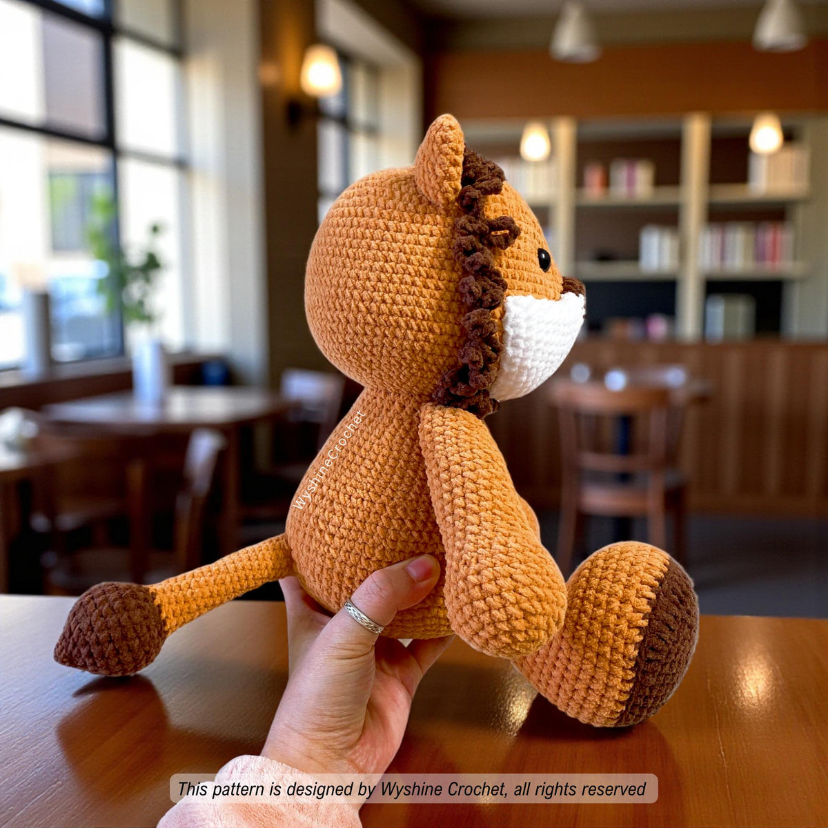 Huggable Lion Crochet Pattern