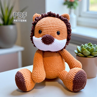 Huggable Lion Crochet Pattern