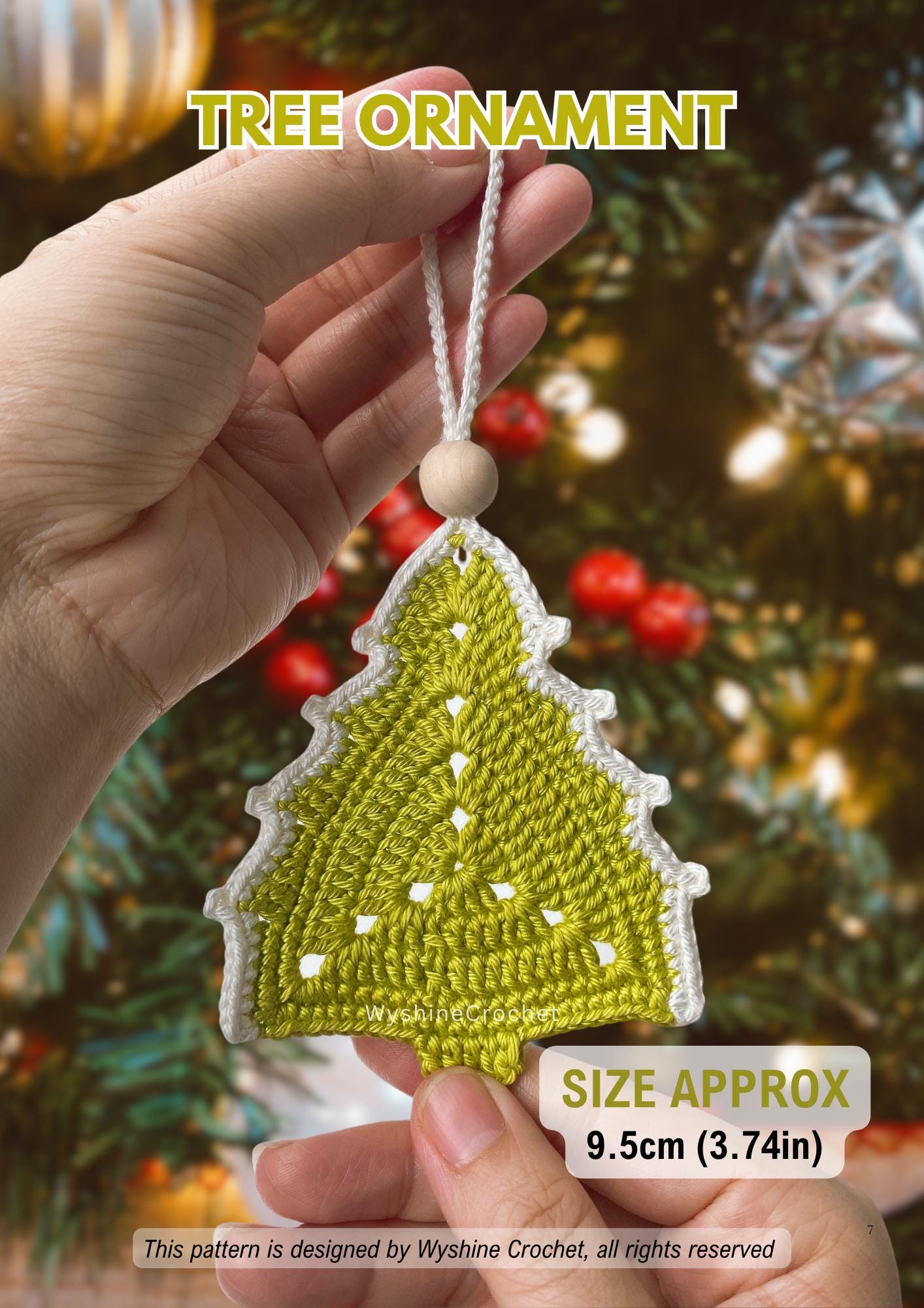 11-in-1 Christmas Ornament Crochet Pattern Bundle