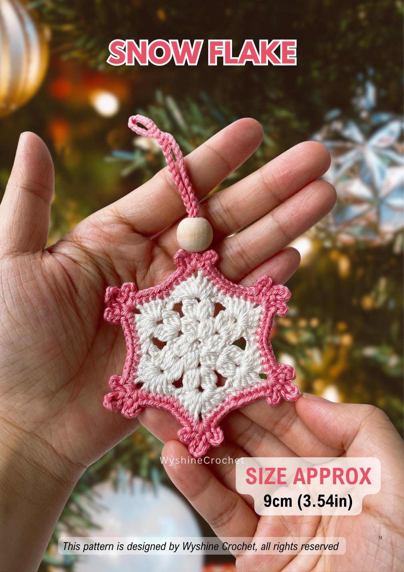 11-in-1 Christmas Ornament Crochet Pattern Bundle