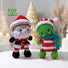 Santa & Green Monster Ornament Crochet Pattern
