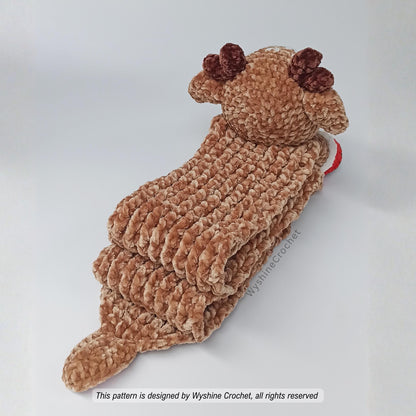 Reindeer Scarf Crochet Pattern