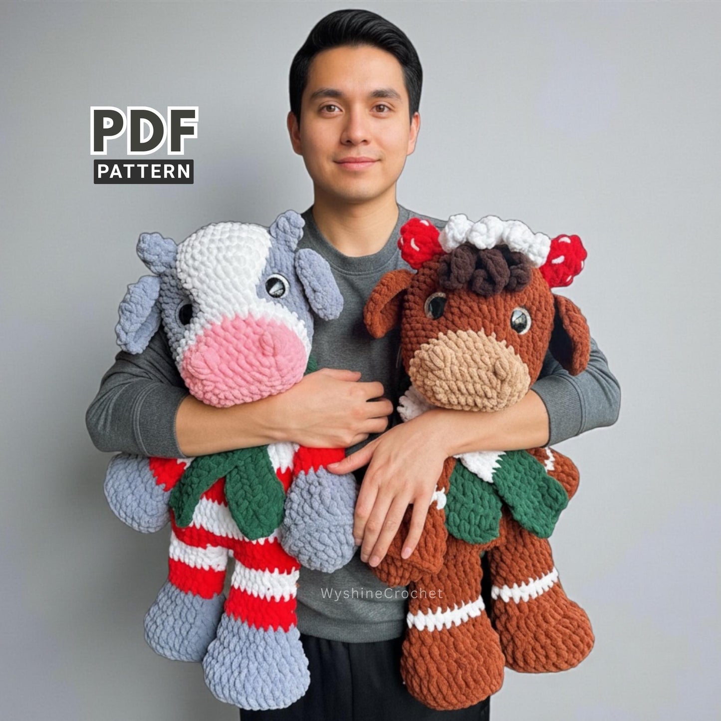 Sweet Cow Crochet Pattern Bundle - Crochet Pattern