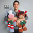 Sweet Christmas Cow Crochet Pattern Bundle