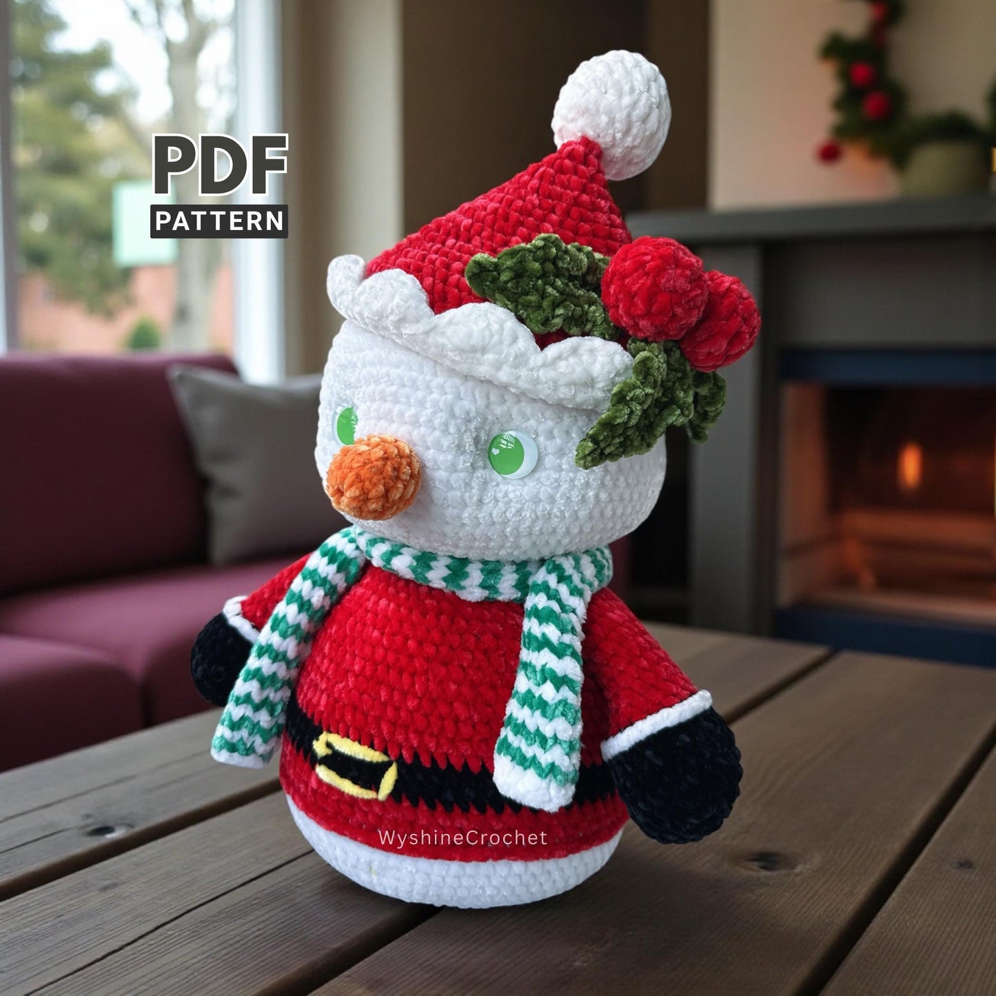 Santa Snowman Crochet Pattern