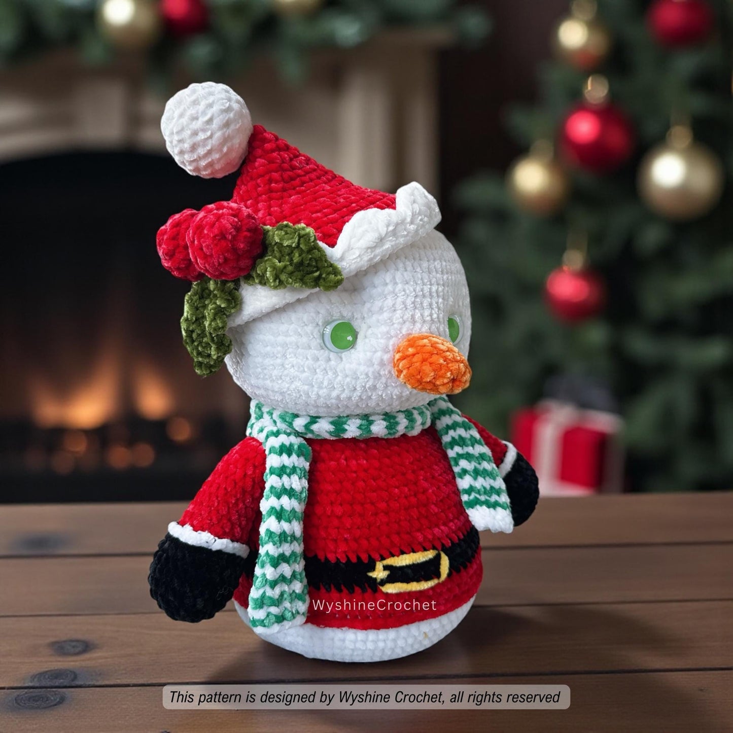 Santa Snowman Crochet Pattern