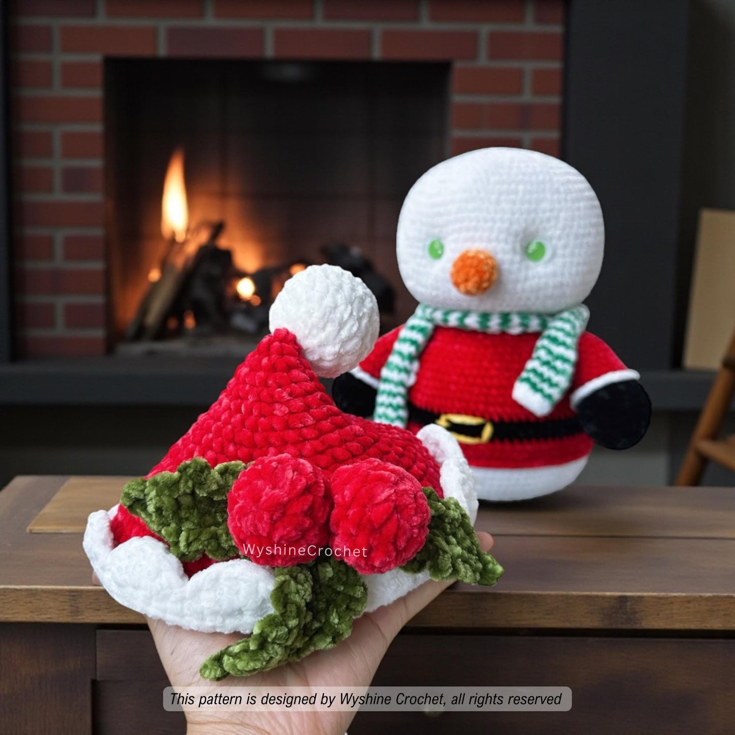 Santa Snowman Crochet Pattern