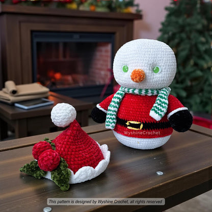 Santa Snowman Crochet Pattern