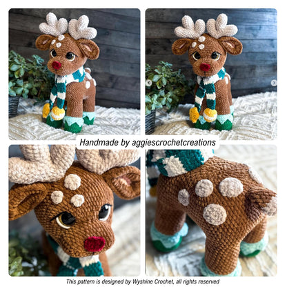 Chestnut Reindeer Crochet Pattern