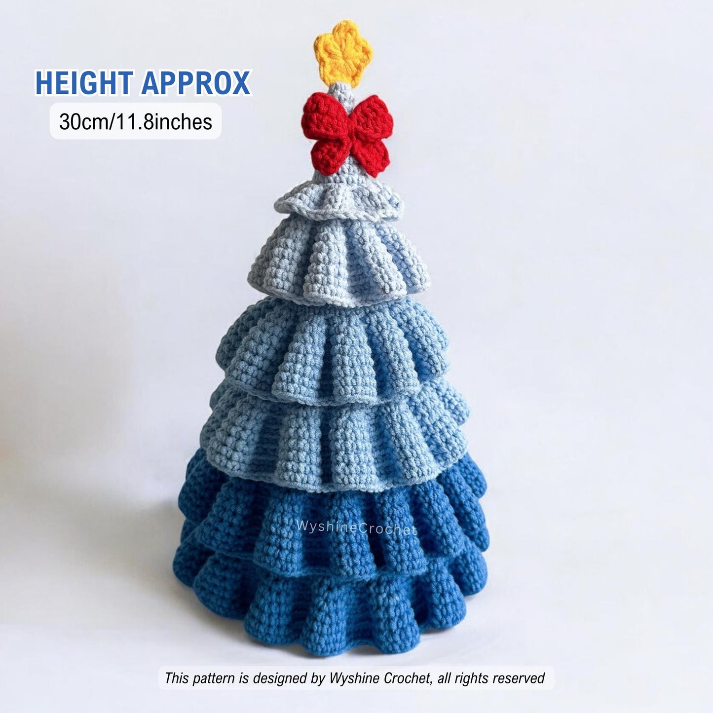 Layered Christmas Tree Crochet Pattern