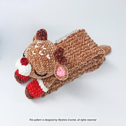 Reindeer Scarf Crochet Pattern