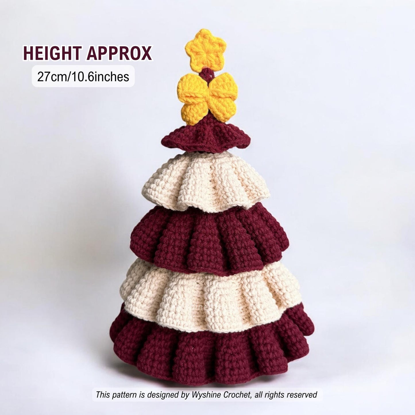 Layered Christmas Tree Crochet Pattern
