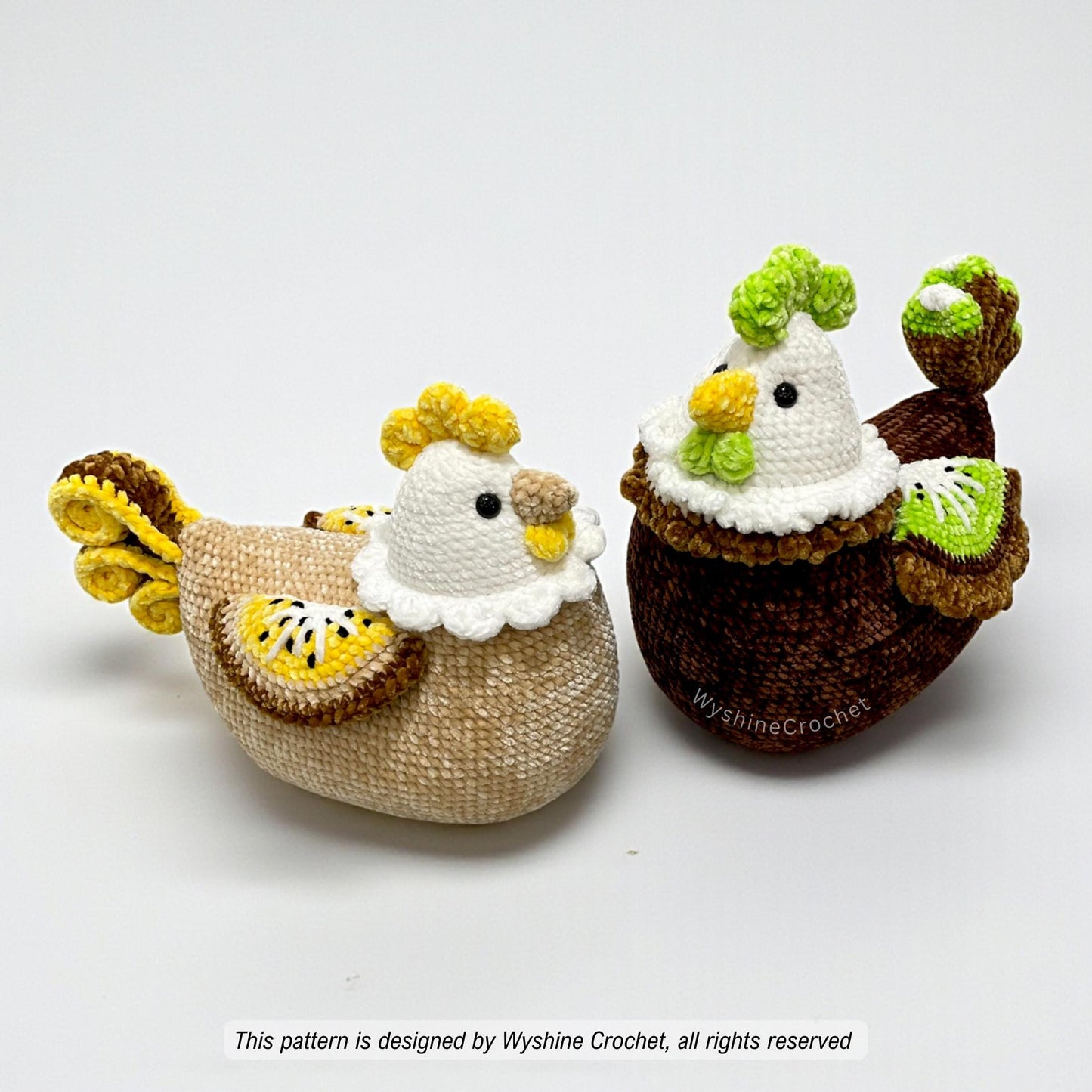 Kiwi Chicken Crochet Pattern Bundle - Crochet Pattern