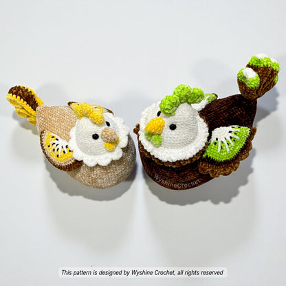 Kiwi Chicken Crochet Pattern Bundle - Crochet Pattern