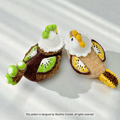 Kiwi Chicken Crochet Pattern Bundle - Crochet Pattern