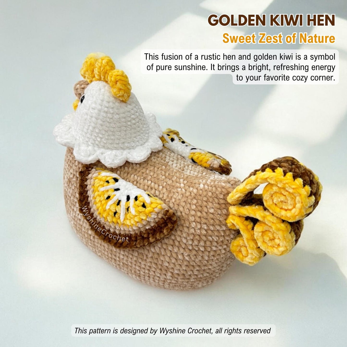 Kiwi Chicken Crochet Pattern Bundle - Crochet Pattern