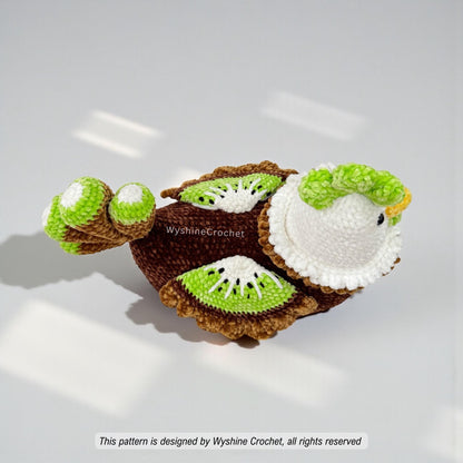 Green Kiwi Rooster Crochet Pattern - Crochet Pattern