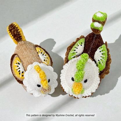 Kiwi Chicken Crochet Pattern Bundle - Crochet Pattern
