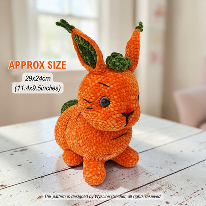 Laying Realistic Bunny Crochet Pattern Bundle