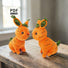 Sitting Carrot Bunny Crochet Pattern