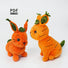 Sitting & Laying Carrot Bunny Crochet Pattern Bundle