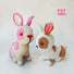 Realistic Bunny Crochet Pattern Bundle