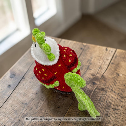 Strawberry Chicken Crochet Pattern Bundle - Crochet Pattern