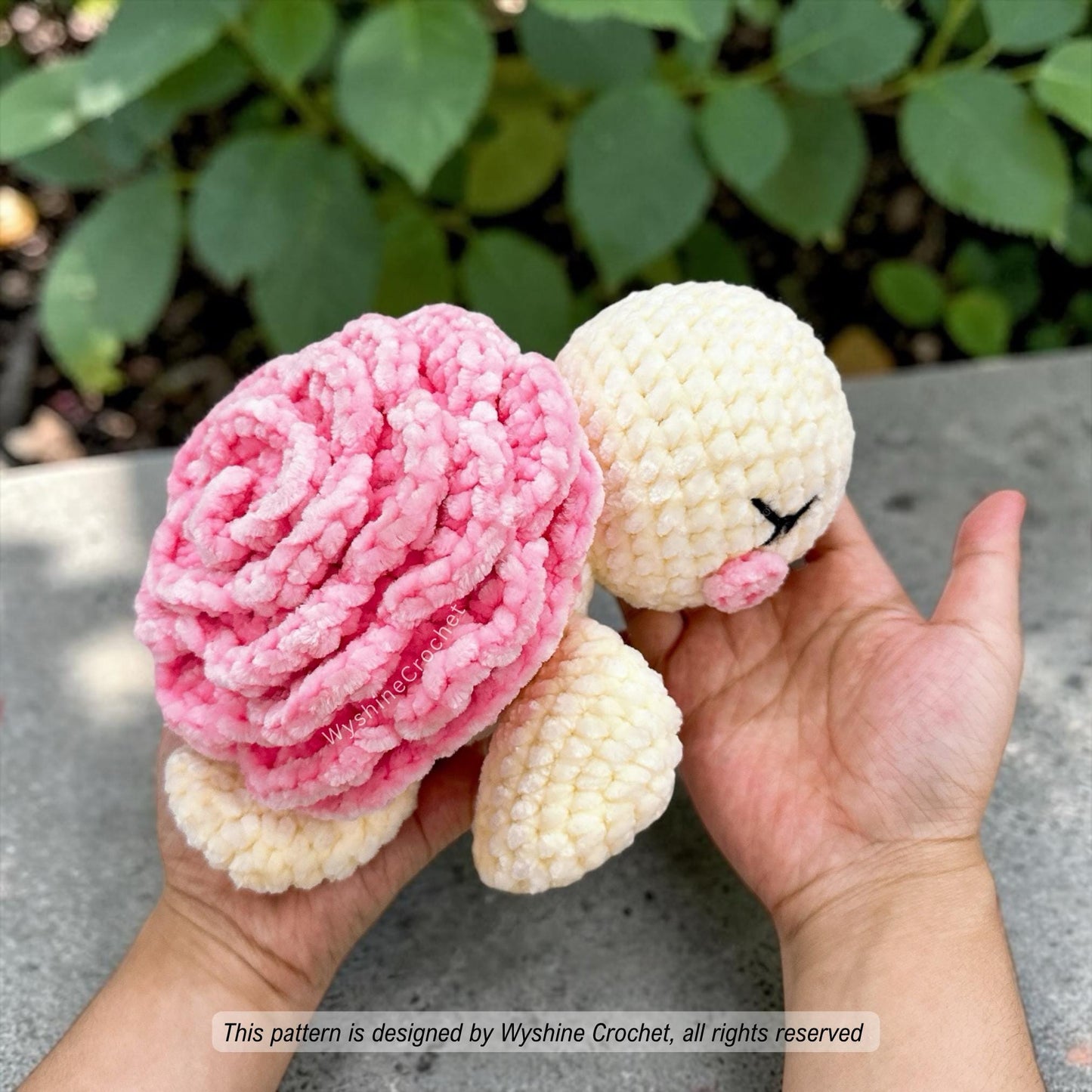 Mom & Baby Rose Turtle Crochet Pattern Bundle - Crochet Pattern
