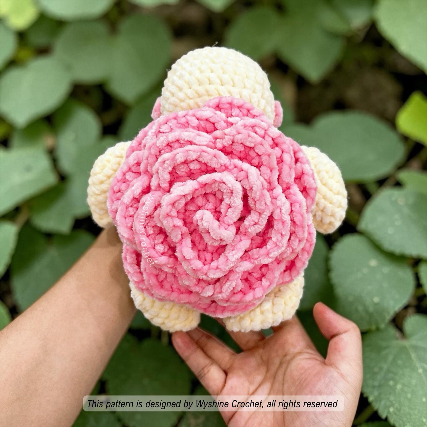 Mom & Baby Rose Turtle Crochet Pattern Bundle - Crochet Pattern